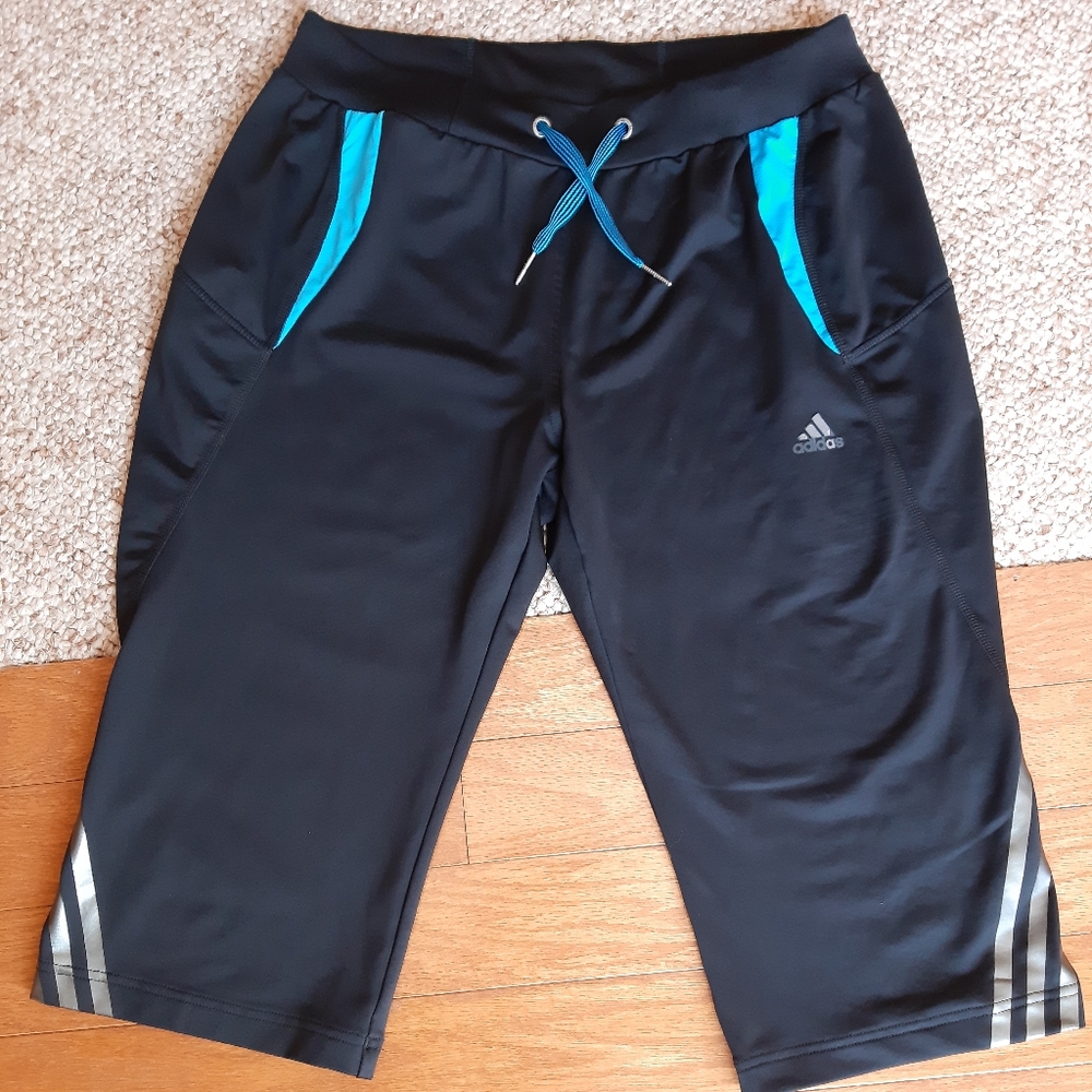 Adidas Climalite Athletic Crop Pants size Medium